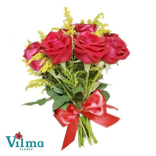 Buque 12 Rosas Cor Vermelha