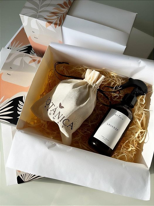 Kit presente - Vela Perfumada + Home Spray