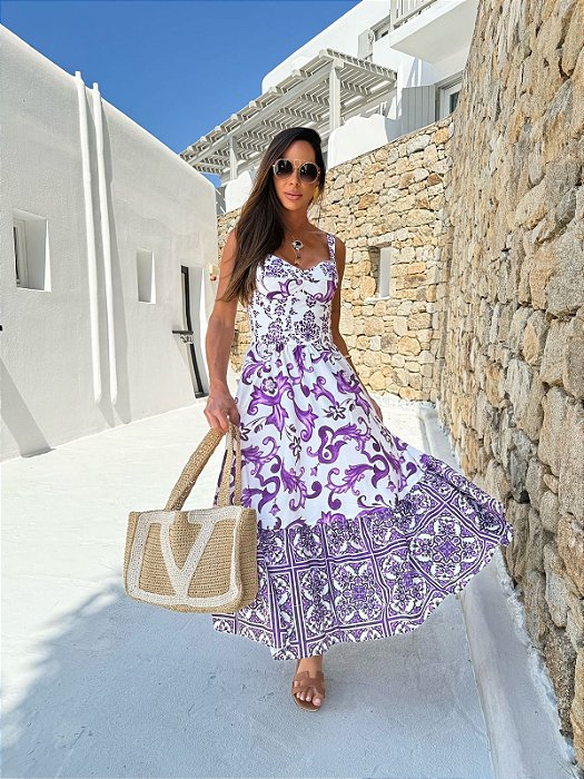 Vestido Giallo Spring