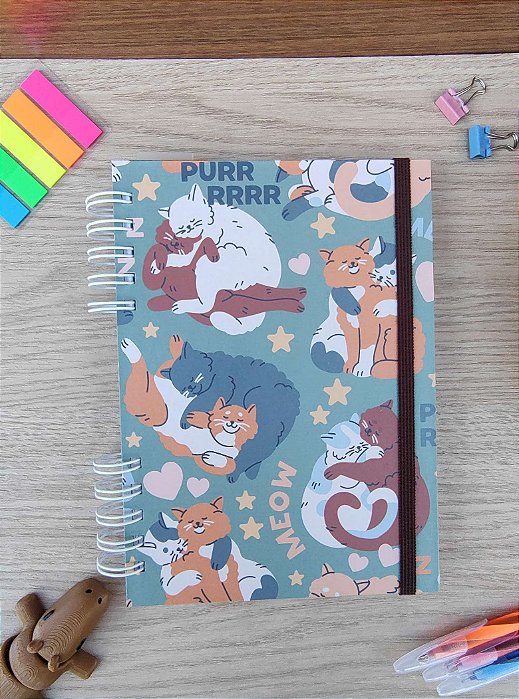 Caderno A5 - Purr
