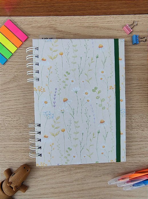 Caderno A5 - Margarida