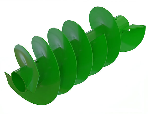 RC03-AXE53849 Sem-fim Vertical e Carcaça de Descarga, Alto Desgaste, 1.9 e 2.2 bps - ST844094 (S540 - 550 - 660) Similar( AXE17156)