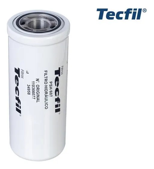 FILTRO HIDRAULICO CASE TECFIL PSH607, CASE 496209, 48142231, JOHN DEERE R205726