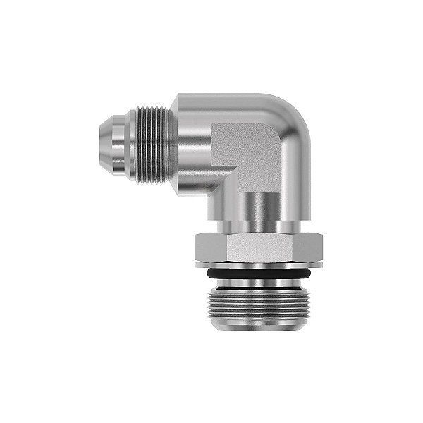 ADAPTADOR PISTÃO DO GIRO COTOVELO 90 MACHO JIC 9/16 X 3/4 UNF, 6-8C50X-S, AT35123
