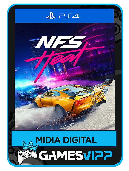 Need for speed heat - Ps4 Mídia digital