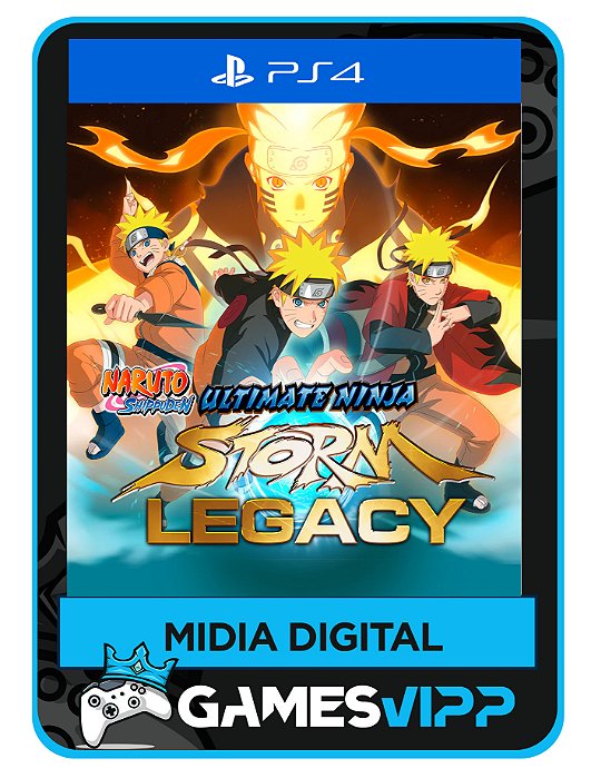 Naruto Shippuden Ultimate Ninja Storm Legacy - Ps4 Mídia Digital