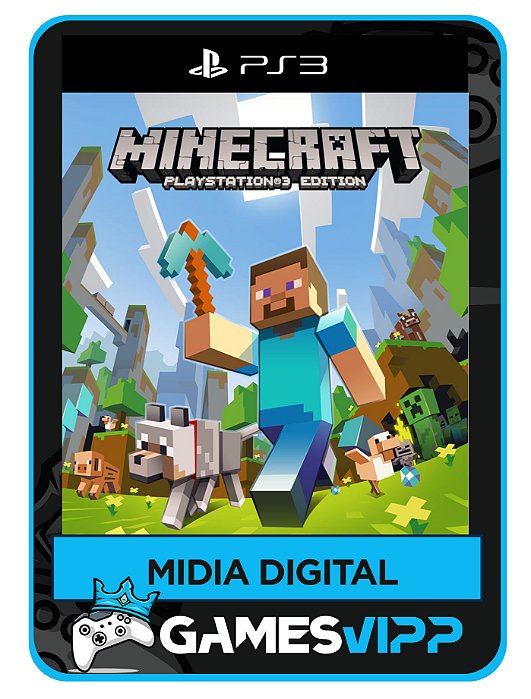 Minecraft Edition- Ps3 Mídia digital