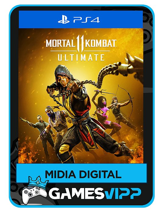 Mortal kombat 11 ultimate - Ps4 Mídia digital