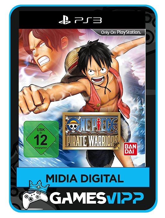 One piece pirate warriors - Ps3 Mídia digital
