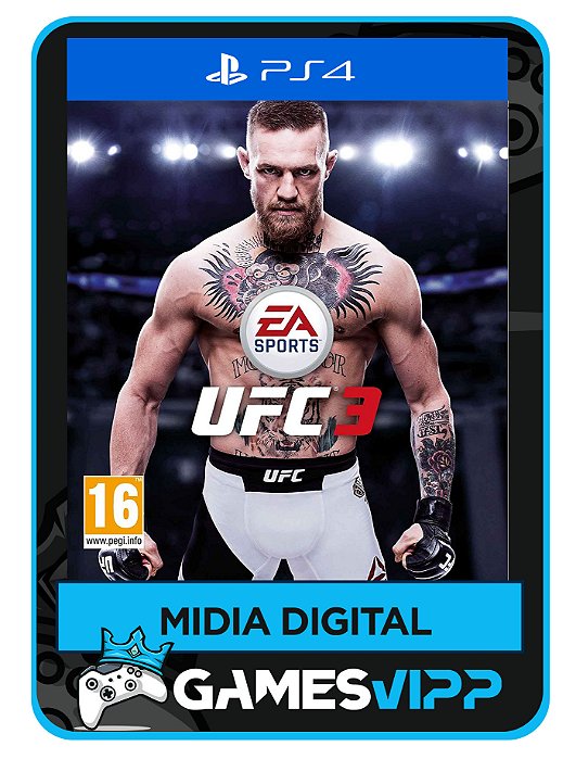Ufc 3 Standard Edition - Ps4 Mídia digital