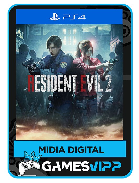Resident evil 2 remake - Edição Padrão Ps4 Mídia Digital