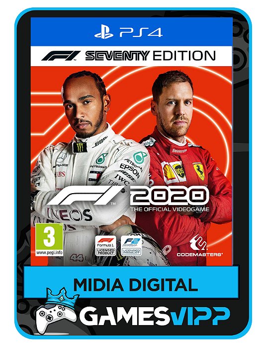 F1 2020 Ps4 Mídia digital