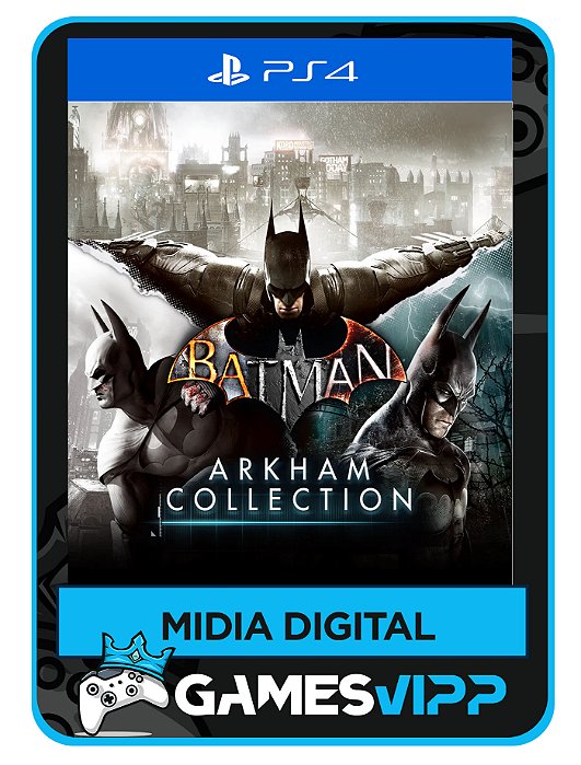 Batman Arkham Collection - Ps4 Mídia digital