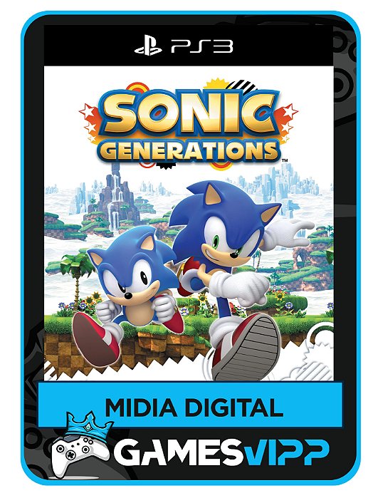 Sonic Generations - Ps3 Mídia digital