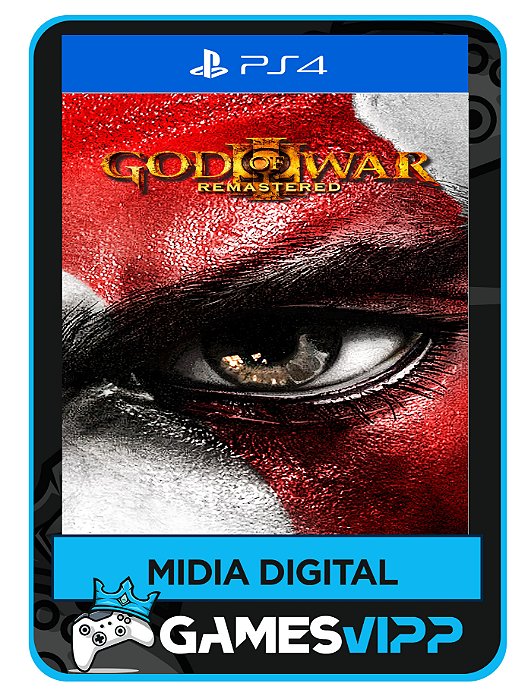 God of War 3 Remastered Ps4 Mídia digital