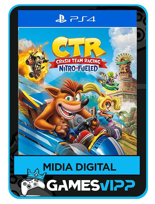 Crash Team Racing  Ps4 Mídia digital