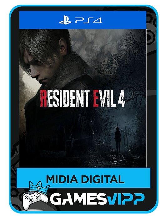 Resident evil 4 - Remake Ps4 Mídia digital