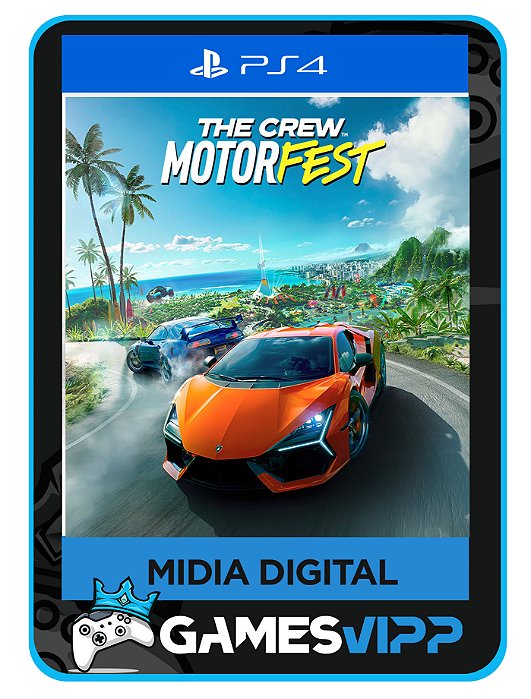 The crew motorfest Ps4 Mídia digital
