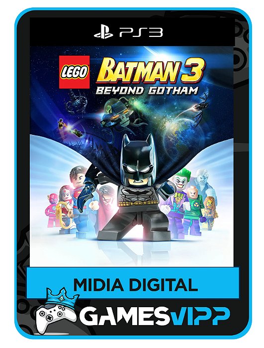 Lego batman 3 Beyond Gotham - Ps3 Mídia digital