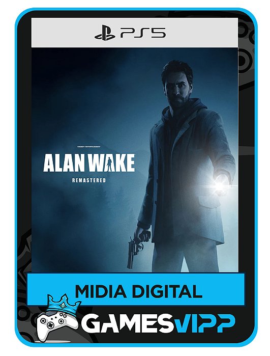 Alan Wake Remastered - Ps5 Mídia digital