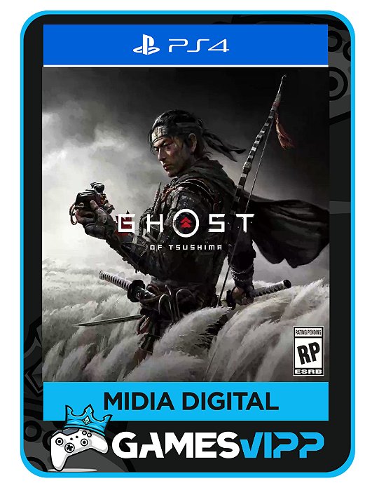 Ghost of Tsushima - Ps4 Mídia digital