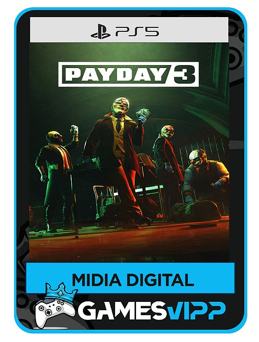 Payday 3 - Edição Padrão Ps5 Mídia digital