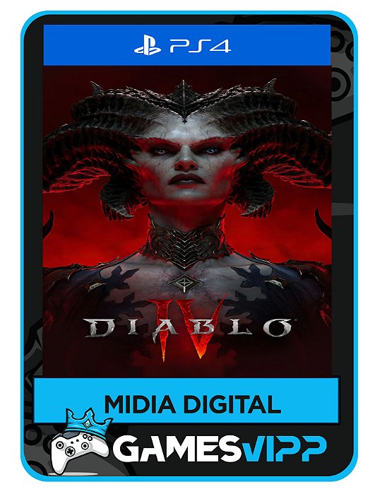 Diablo 4 IV - Edição Padrão Ps4 Mídia digital