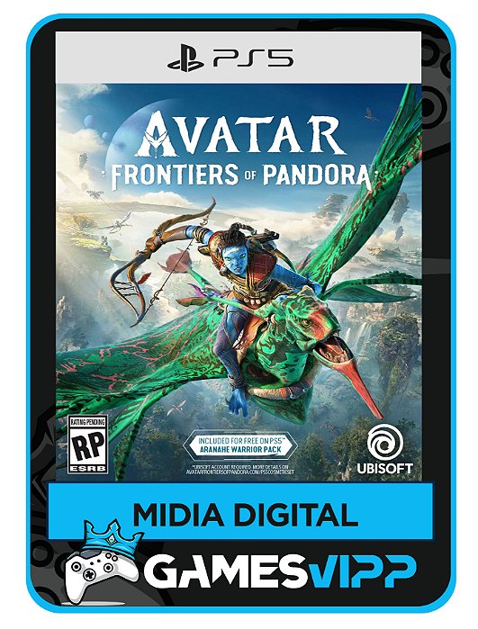 Avatar Fronties of Pandora Ps5 Midia digital