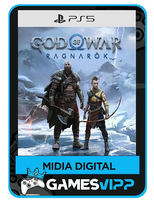 God of War Ragnarok Ps5 Mídia digital