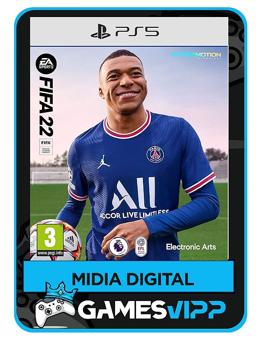 fifa 22 - Edição Padrão - Ps5 Mídia digital