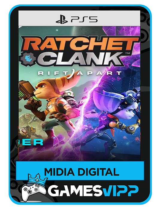Ratchet & Clank: Em uma outra Dimensão - Ps5 Mídia digital