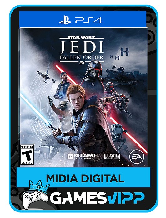 STAR WARS Jedi Fallen Order Ps4 Mídia digital