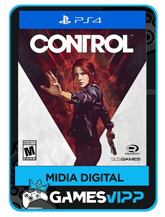Control - Edição Padrão -Ps4 Mídia digital