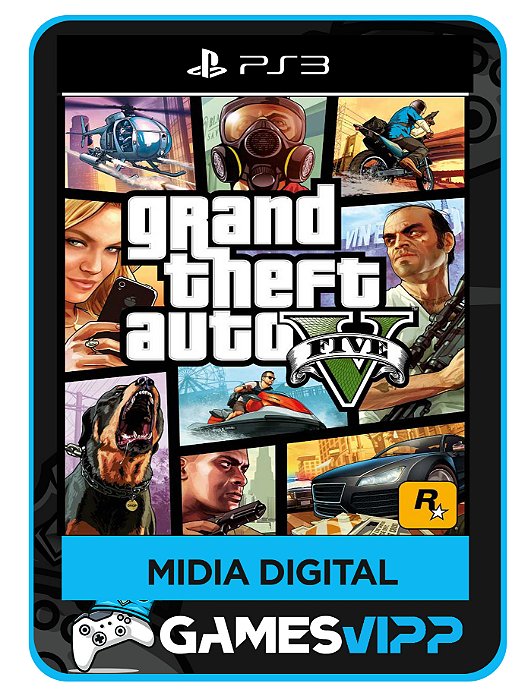 Gta 5 PS3 Midia digital