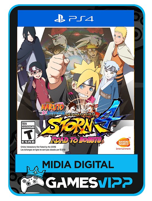 Naruto Shippuden Ultimate Ninja Storm - Road to boruto- Ps4 Mídia Digital