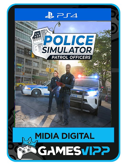 Police Simulator- Patrol Officers Ps4 Mídia digital