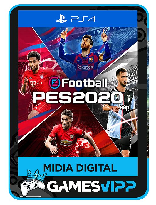 Efootball 2020 - Pes 2020 Ps4 Mídia digital