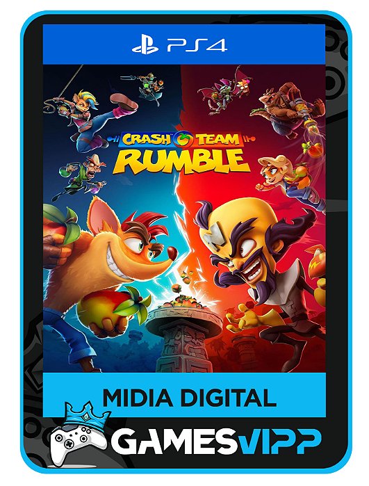 Crash team rumble - Ps4 Mídia digital