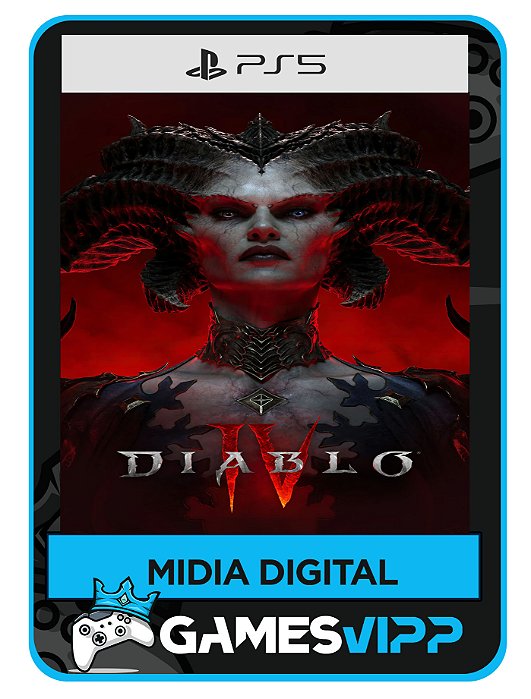 Diablo 4 IV - Edição Padrão Ps5 Mídia digital