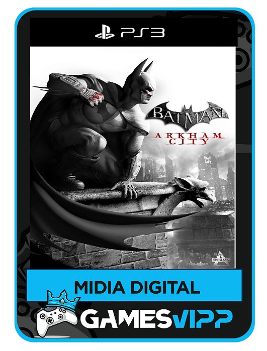 Batman Arkham city - Ps3 Mídia digital