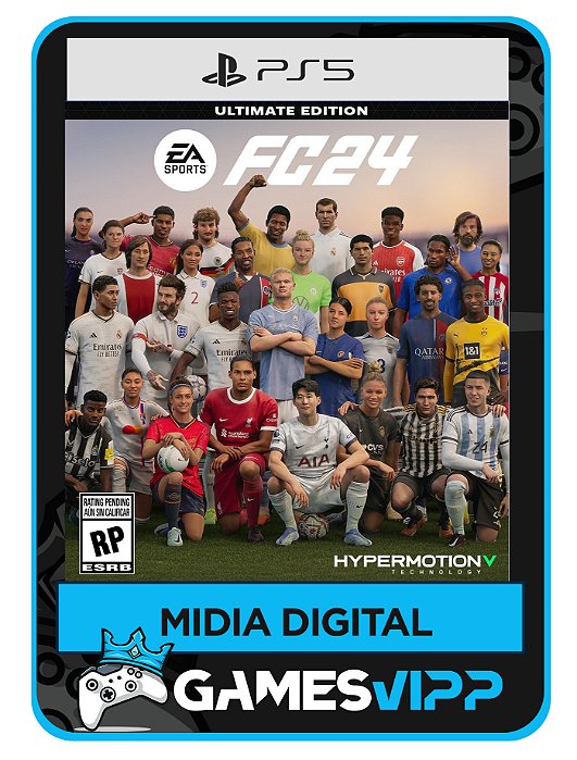 Fc 24 - Edição Ultimate Ps5 Mídia digital