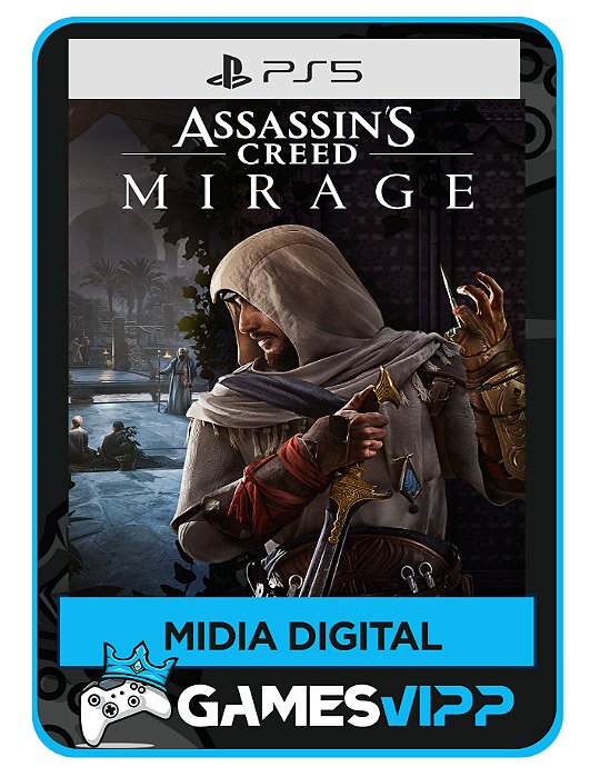Assassins creed mirage - Ps5 Mídia digital