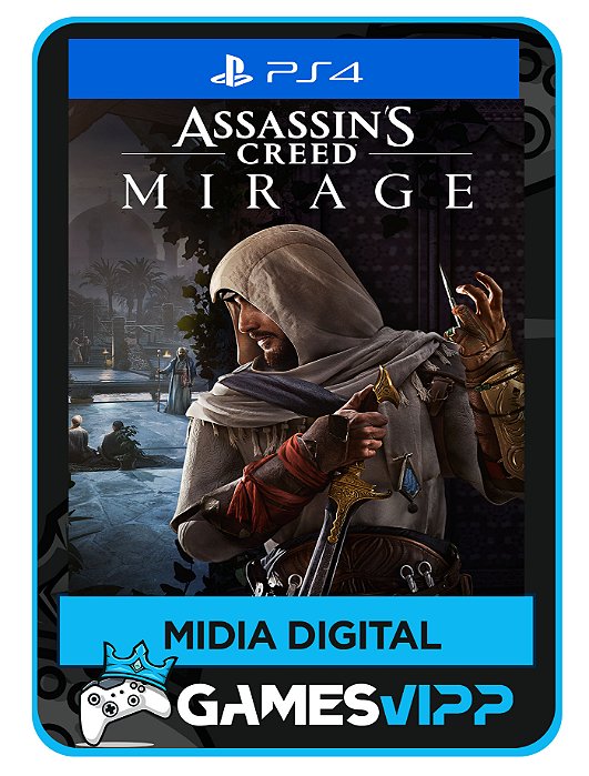 Assassins creed mirage - Ps4 Mídia digital