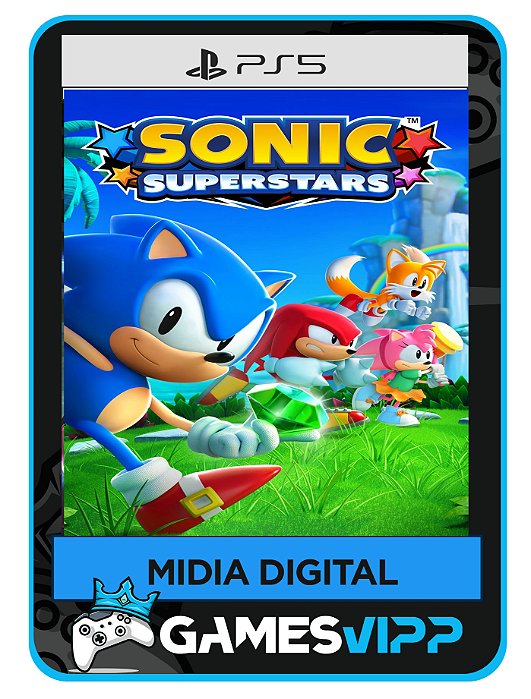 Sonic Superstars - Edição padrão Ps5 Mídia digital
