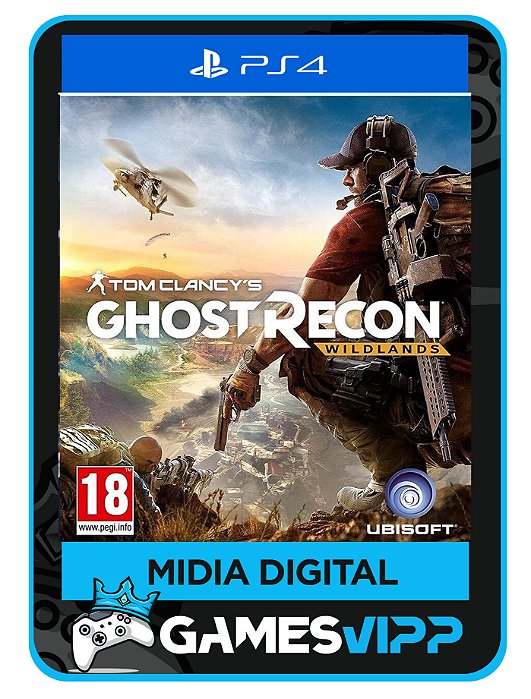Tom clancy ghost recon Wildlands  Ps4 Midia digital