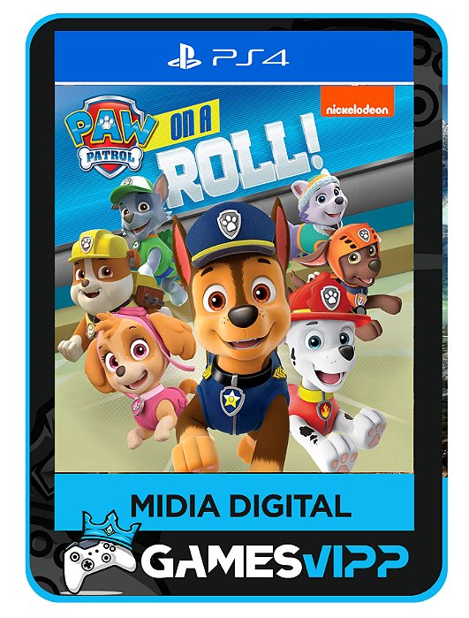A Patrulha Canina Tá Com Tudo! Ps4 Mídia Digital