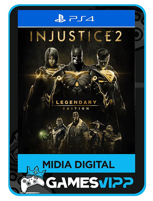 Injustice 2 Legendary Edition Ps4 Mídia Digital