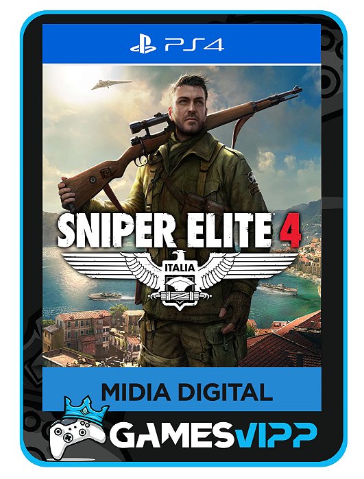 Sniper elite 4 - Ps4  Mídia digital