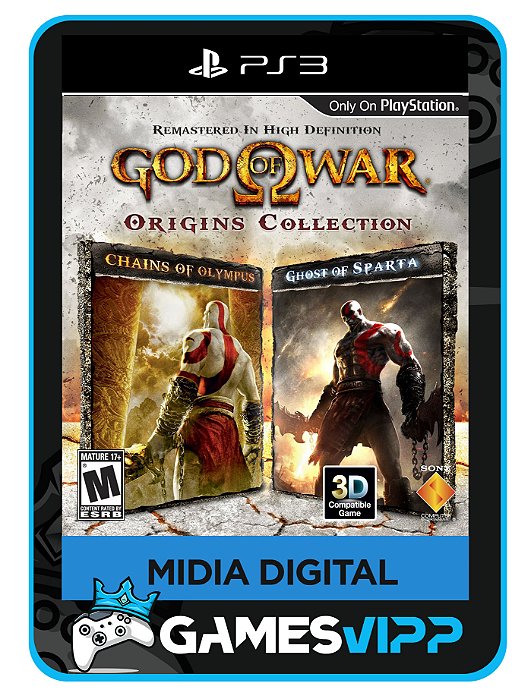 God of War Origins Collection - Ps3 Mídia Digital