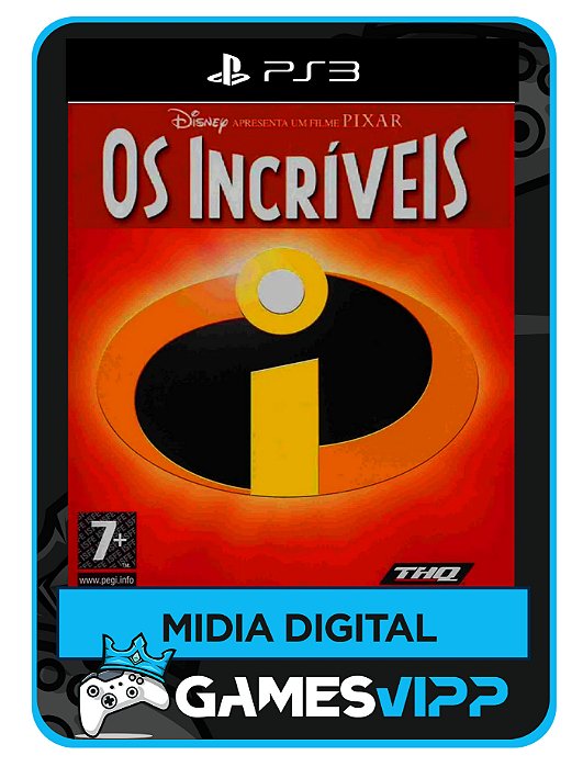 Os Incríveis - Ps3 Mídia digital